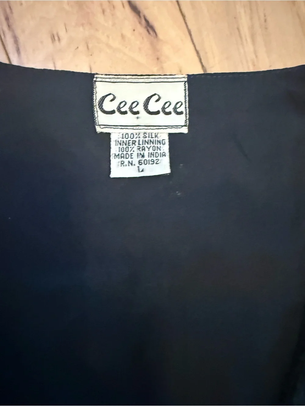 Cee cee vest tagged